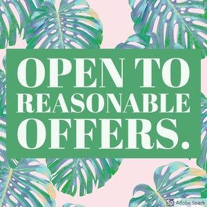 Reasonable offers will be considered